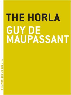 cover image of The Horla